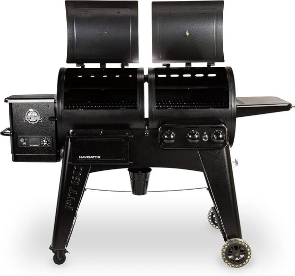 Pit Boss Grills Barbecue Combo Pellets et Gaz Navigator PB1230