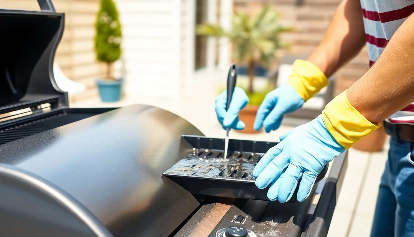 Entretenir le bac r&eacute;cup&eacute;rateur de graisse