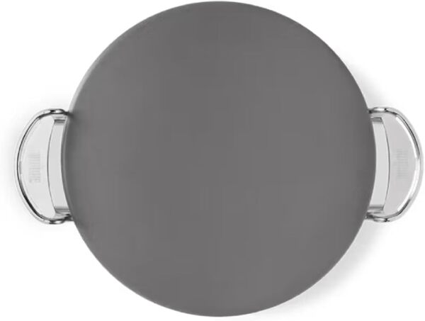 Weber Pierre de cuisson - Grand (Ø 36cm), cordiérite vitrifiée, chauffe rapide et distribution de chaleur, tous barbecues (charbon Ø 37cm et +, gaz, pellets, électrique) - Noir (18412)