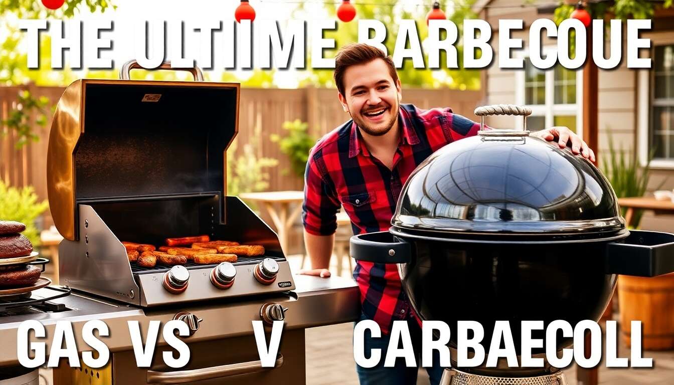 Barbecue : choisir entre gaz et charbon ?