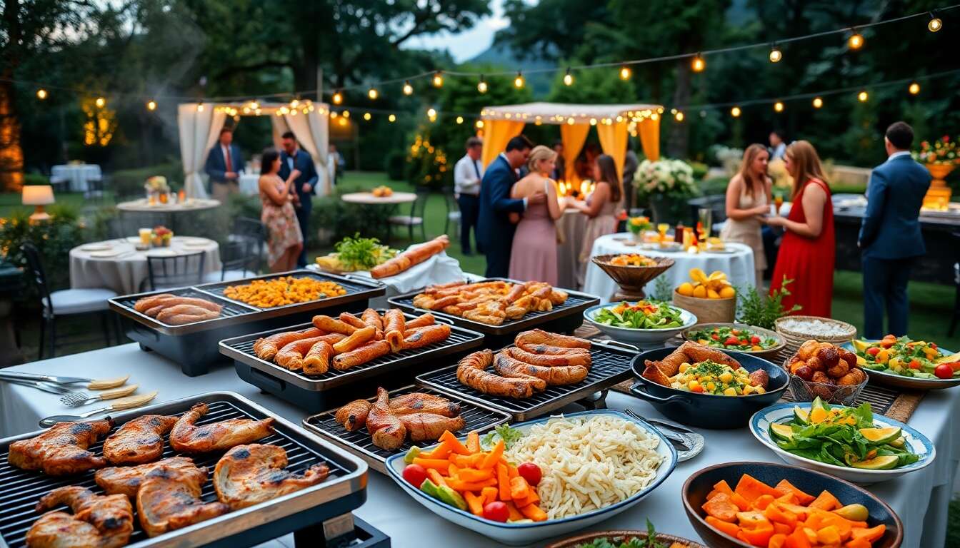 Menu barbecue pour un mariage réussi : idées et conseils