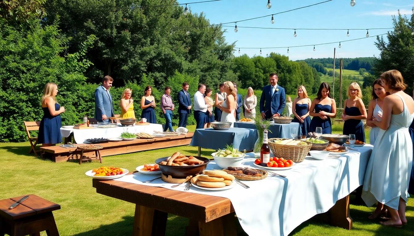 Organiser la logistique du barbecue de mariage