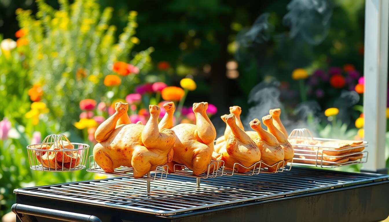 Comment choisir un support pour poulet au barbecue ?