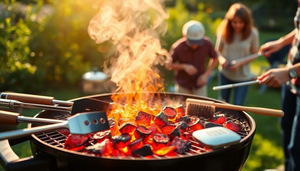 Comment maîtriser la température d'un barbecue charbon ?