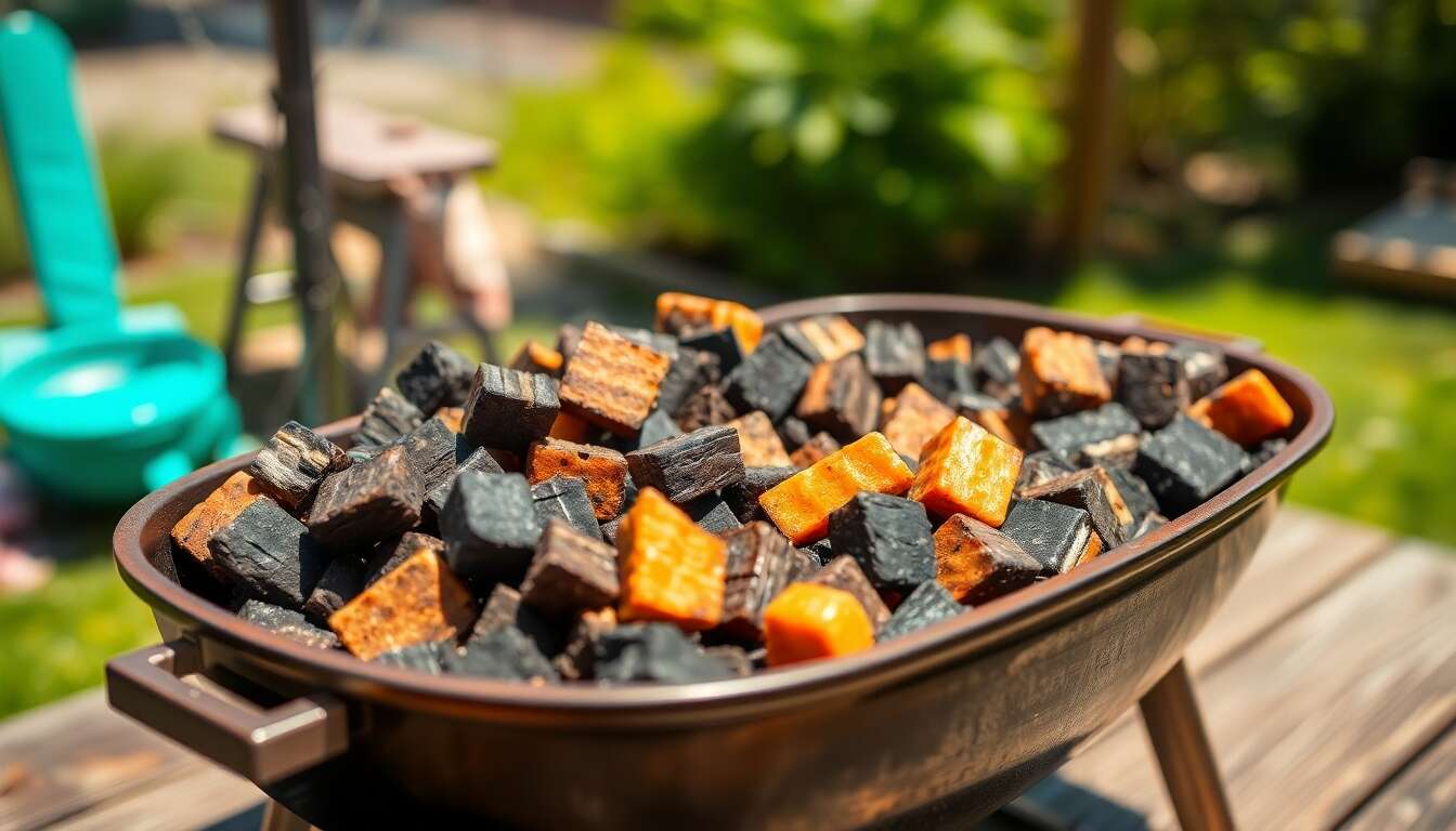 Choisir le bon charbon pour un barbecue efficace