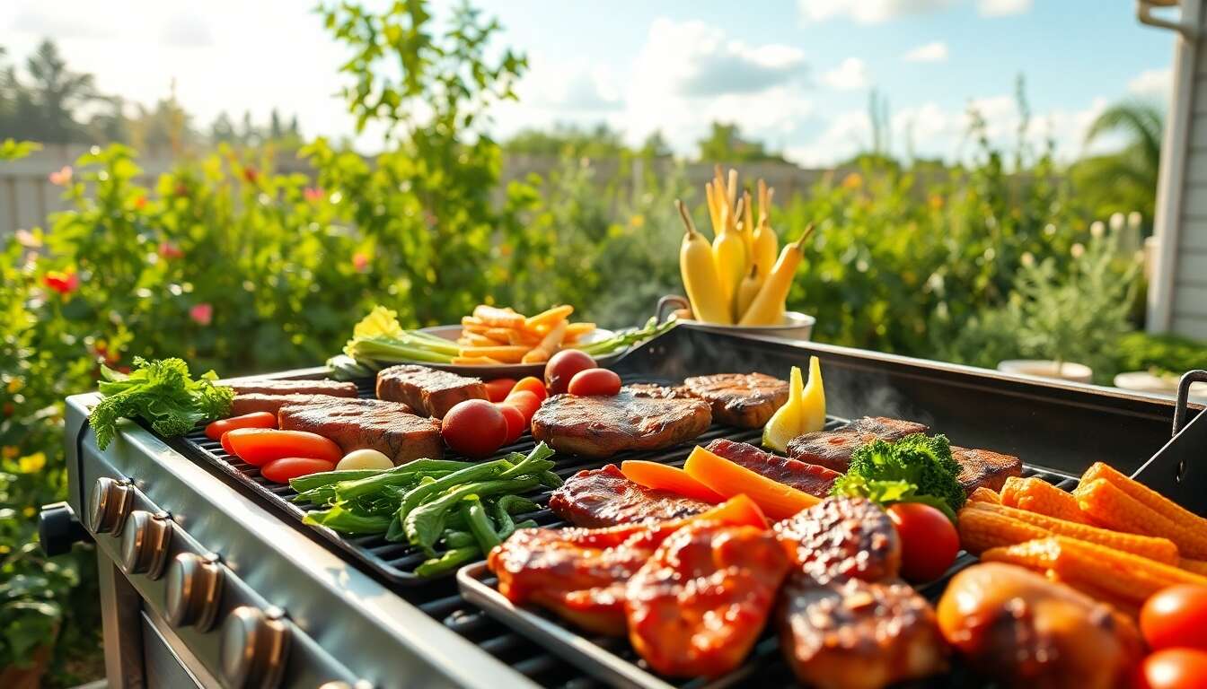 Viandes et alternatives pour un barbecue r&eacute;ussi