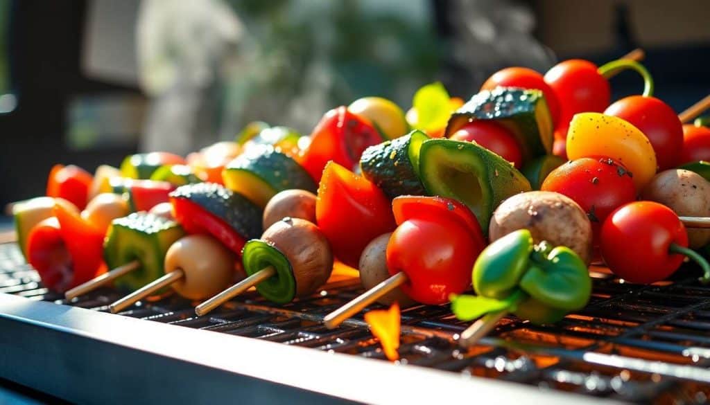 Brochettes de Légumes Soleil : recette Parfaite pour le Barbecue