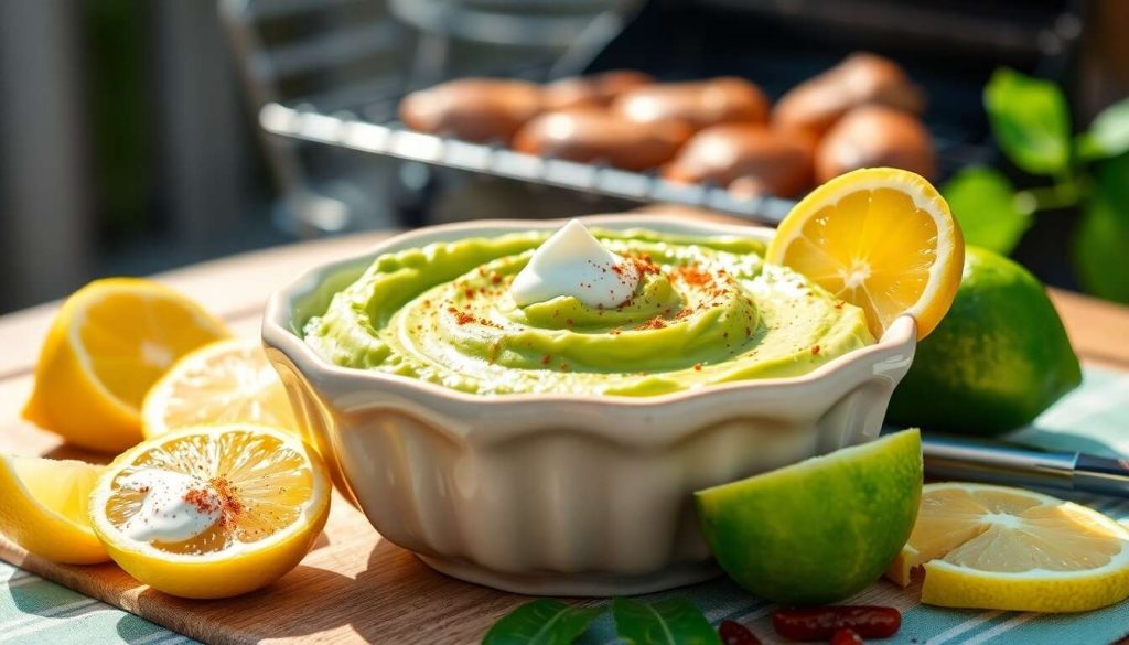 Recette de crème d'avocat pour barbecue