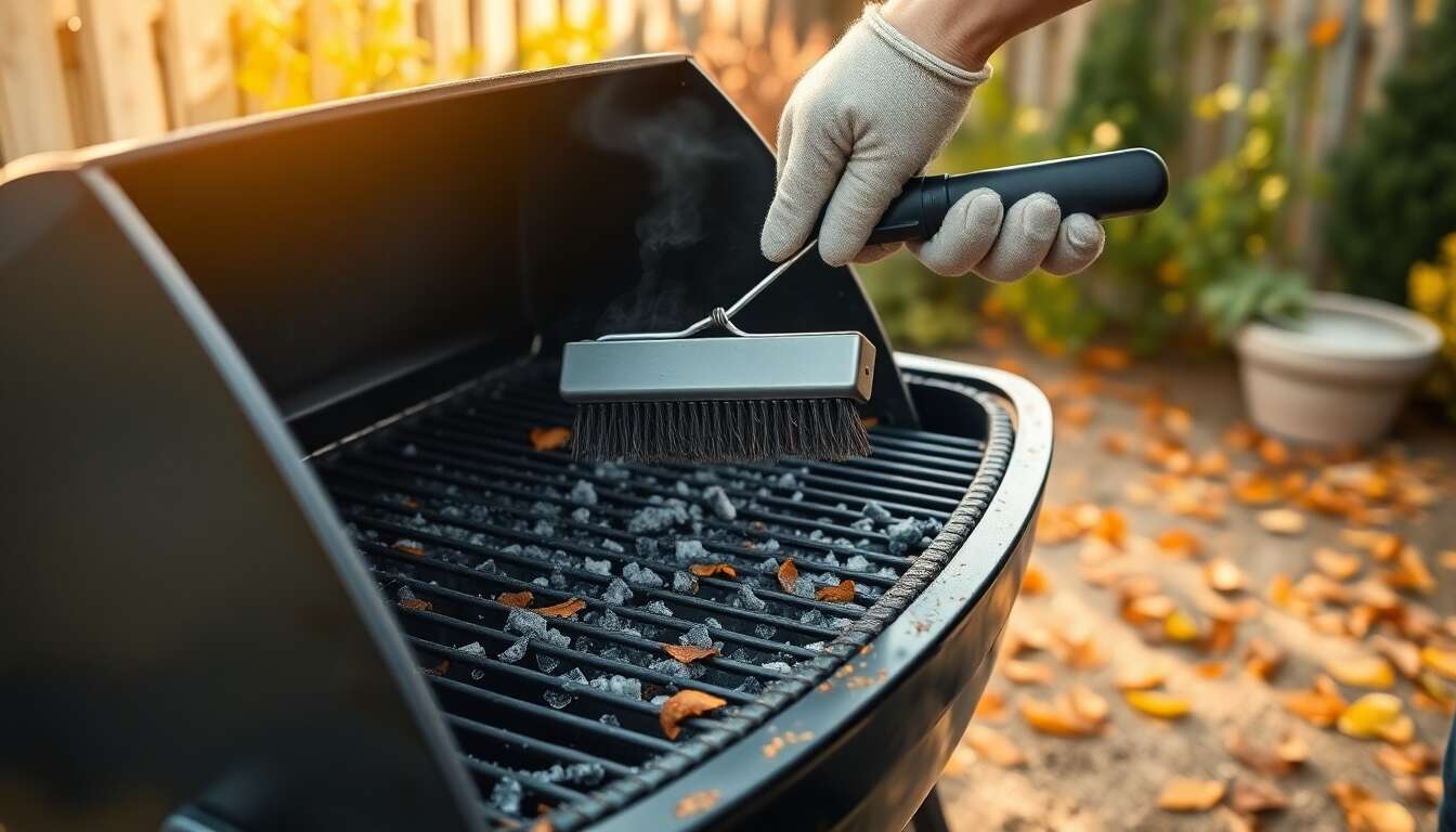 Entretenir son barbecue à charbon après l'été