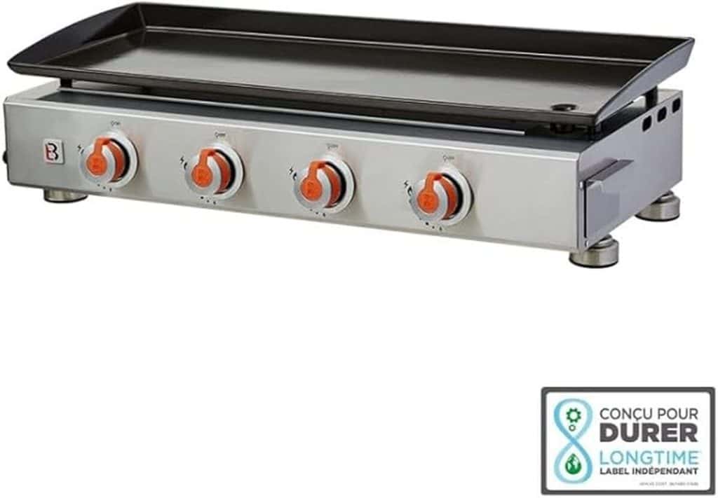 Test de la plancha Alicia II 4 feux : puissance et convivialité