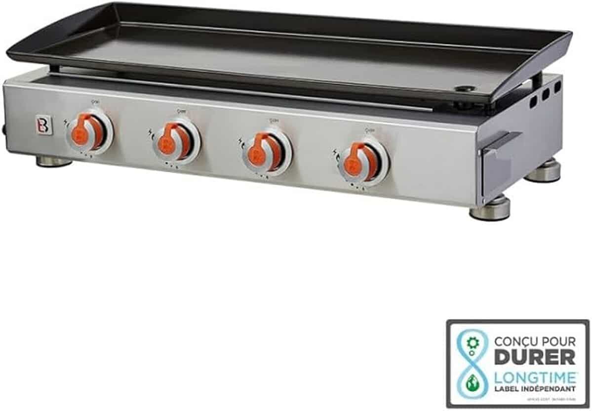 Test de la plancha Alicia II 4 feux : puissance et convivialité