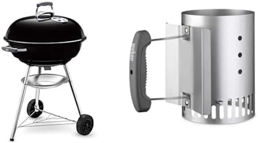 Test du barbecue compact Noir Weber 1321004 et cheminée d’allumage Rapidfire