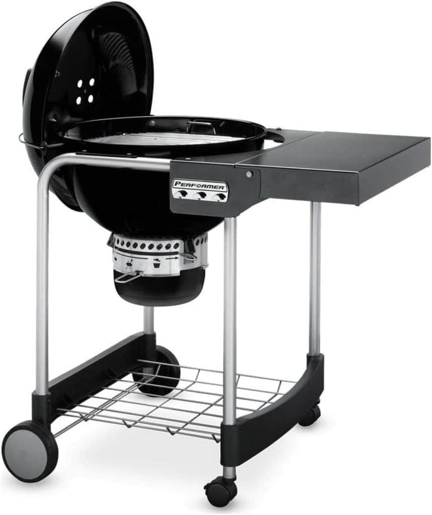 Test du barbecue Weber Performer à charbon noir