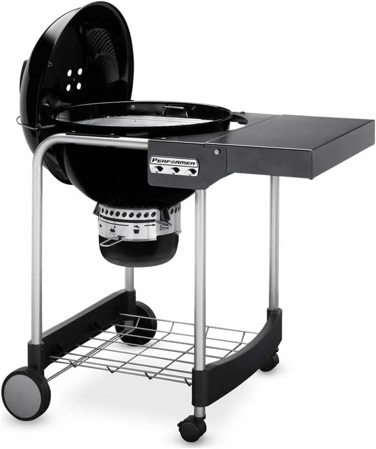 Test du barbecue Weber Performer à charbon noir