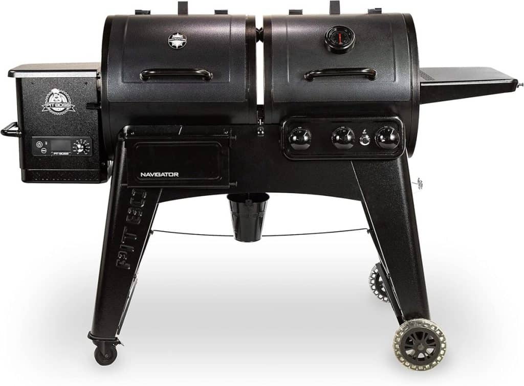 Test : pit Boss Grills Navigator PB1230 - barbecue combo pellets et gaz