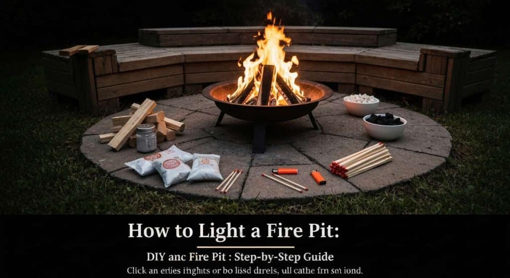 Comment allumer un brasero : guide étape par étape