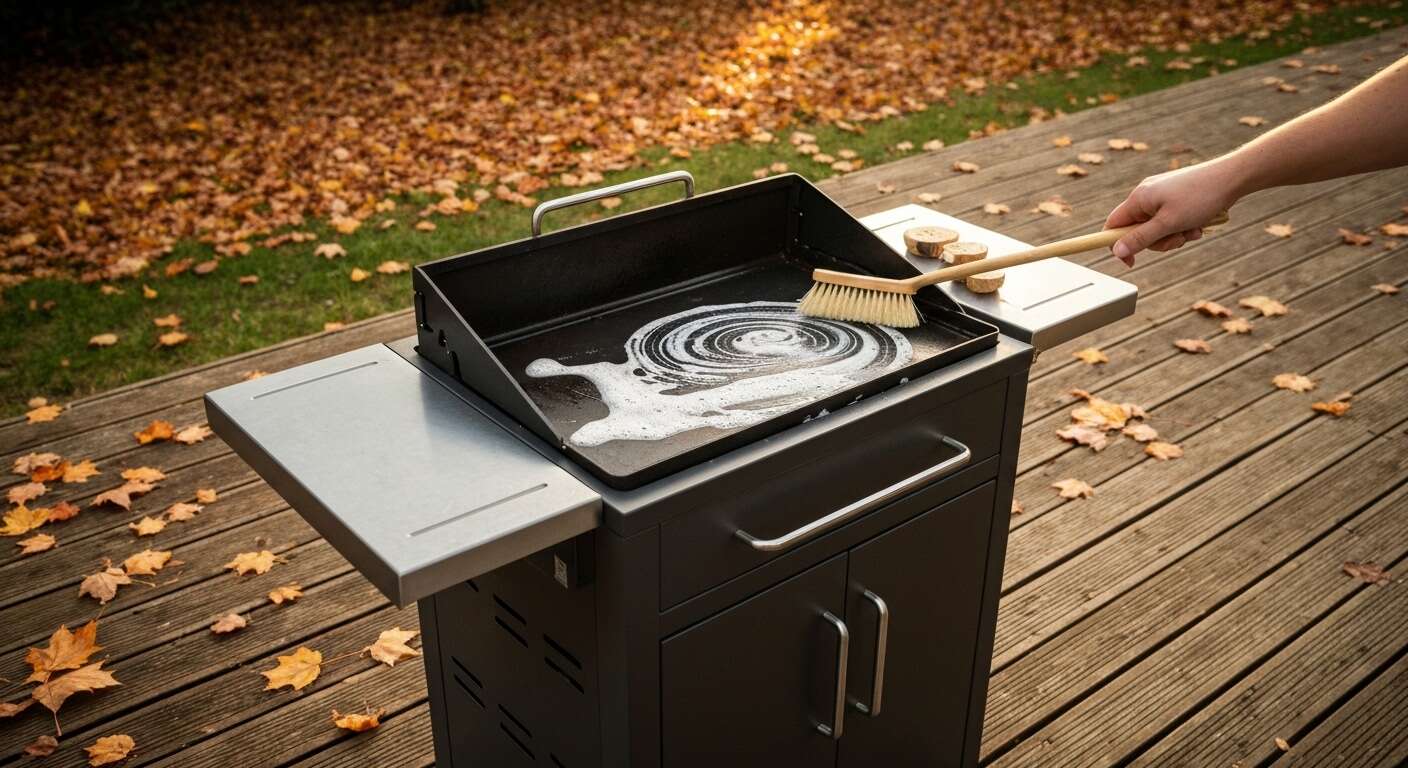 Nettoyer soigneusement la plancha