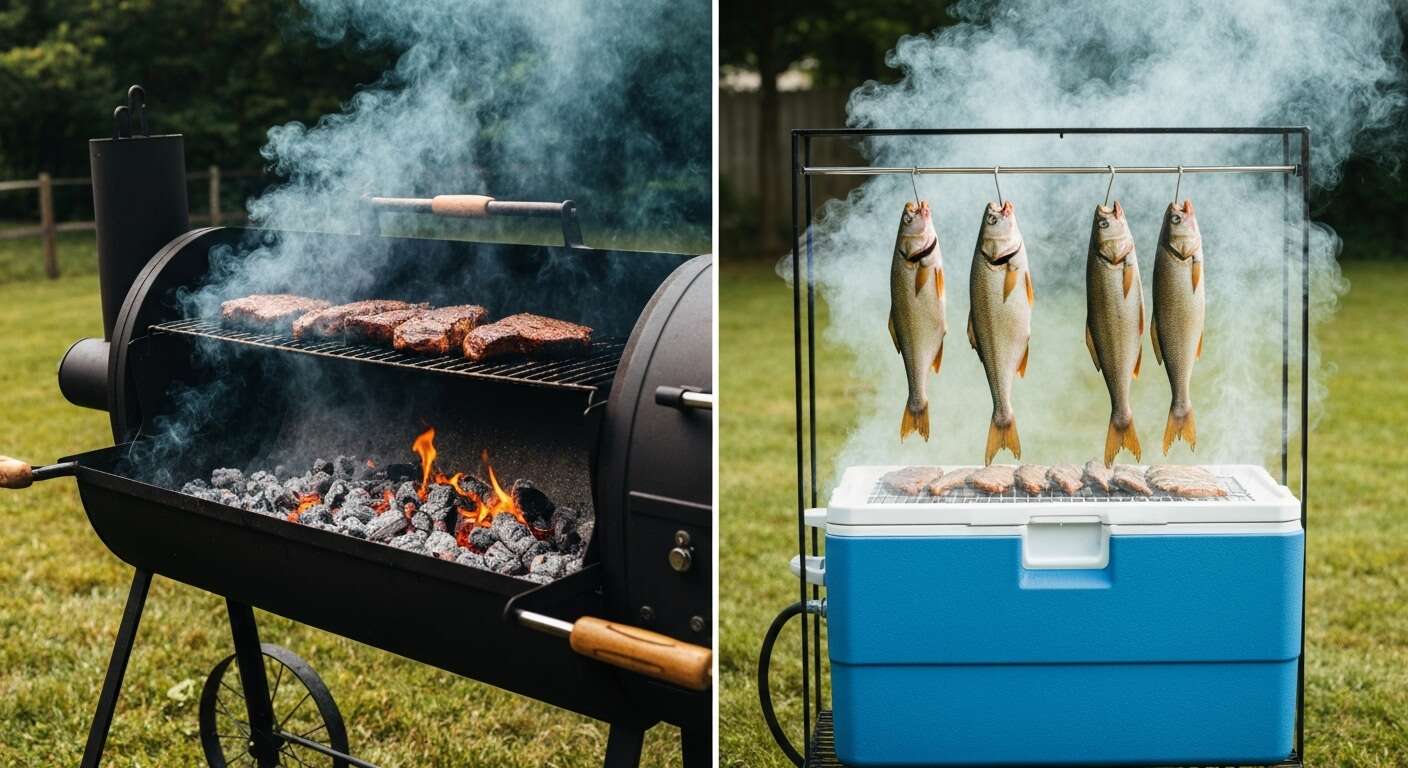 Différences clés entre fumage à chaud et à froid au barbecue