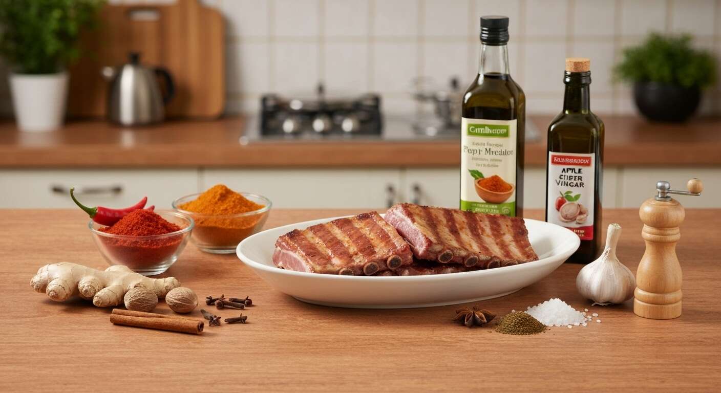 Saveur des Antilles : marinade pour ribs de porc