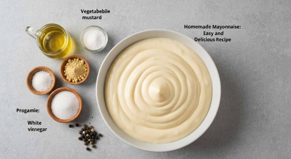Mayonnaise maison : recette simple et savoureuse