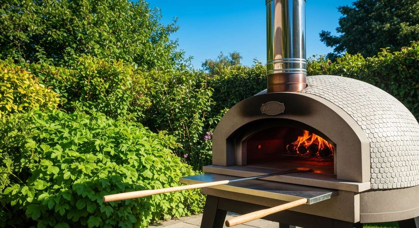 Prot&eacute;ger le four &agrave; pizza des &eacute;l&eacute;ments ext&eacute;rieurs