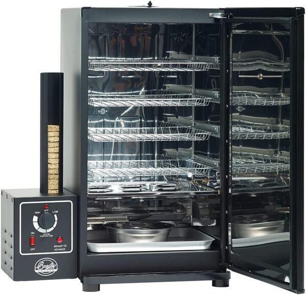 Bradley Smoker BS611EU Fumoir Original à 4 grilles Noir