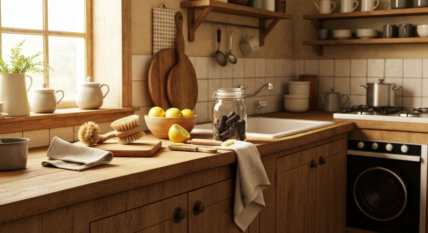 Utiliser les cendres de bois pour le nettoyage de la cuisine