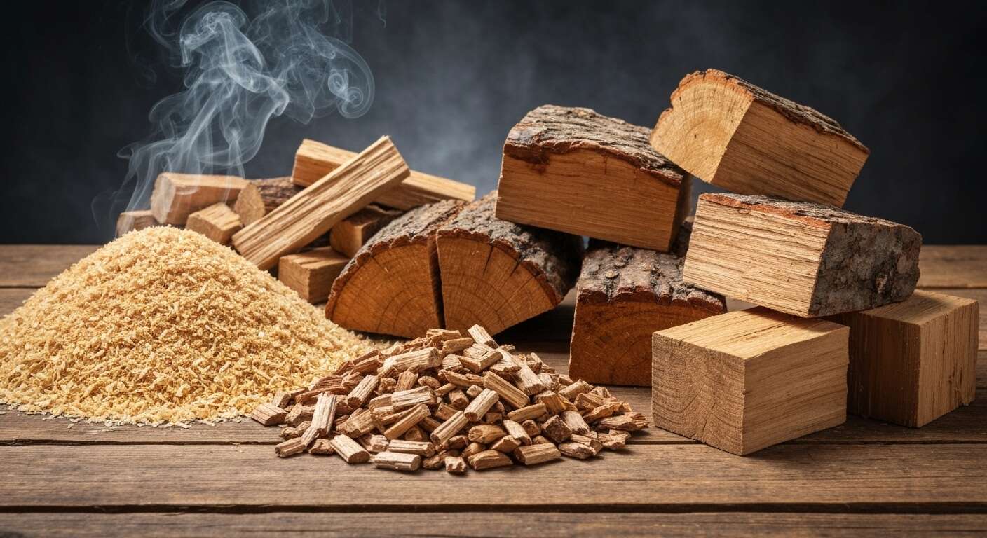 Comment choisir entre sciure, copeaux et chunks ?