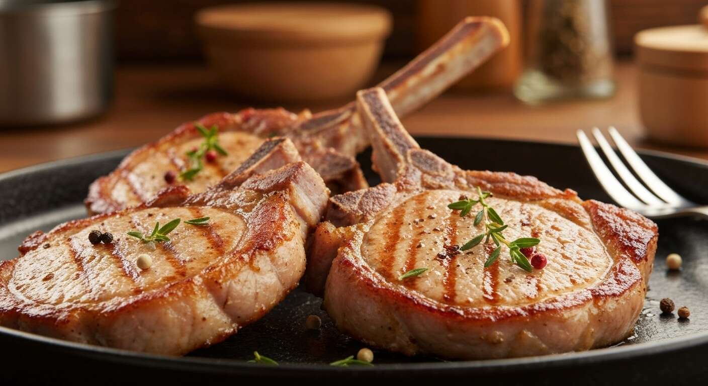 Cuisson parfaite des côtes de porc : astuces et conseils