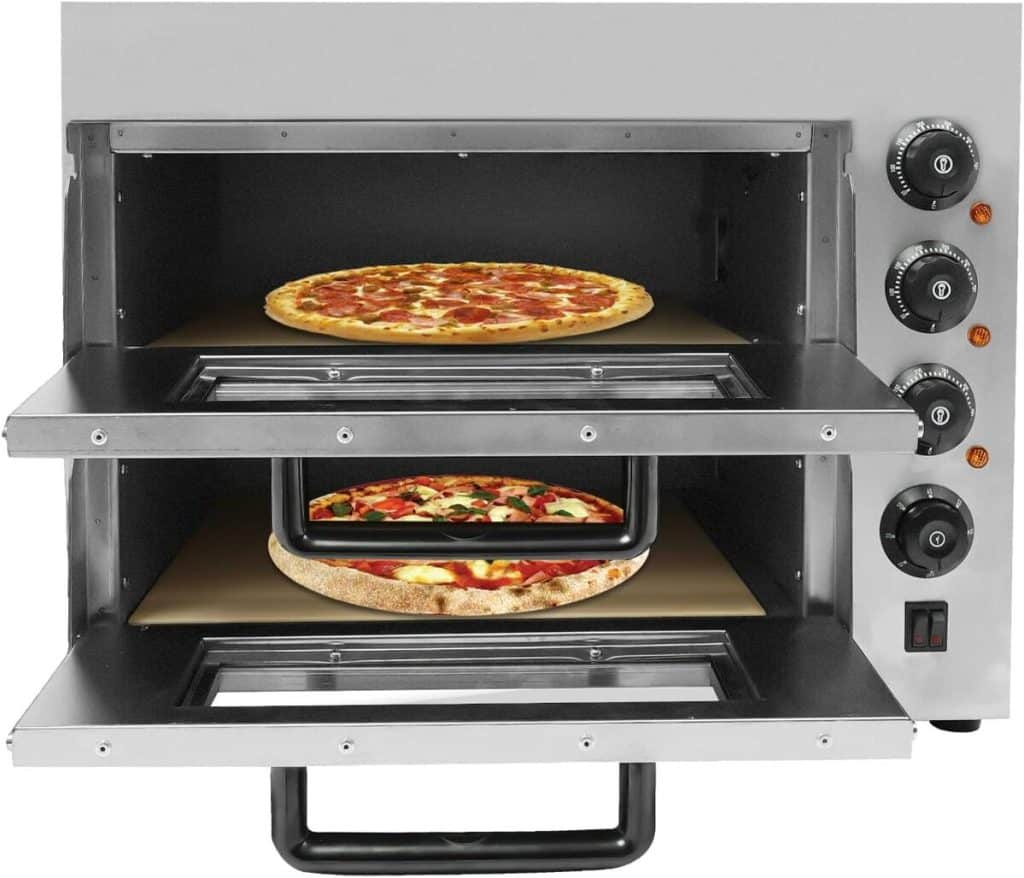 Test du four à pizza électrique 3000 W professionnel