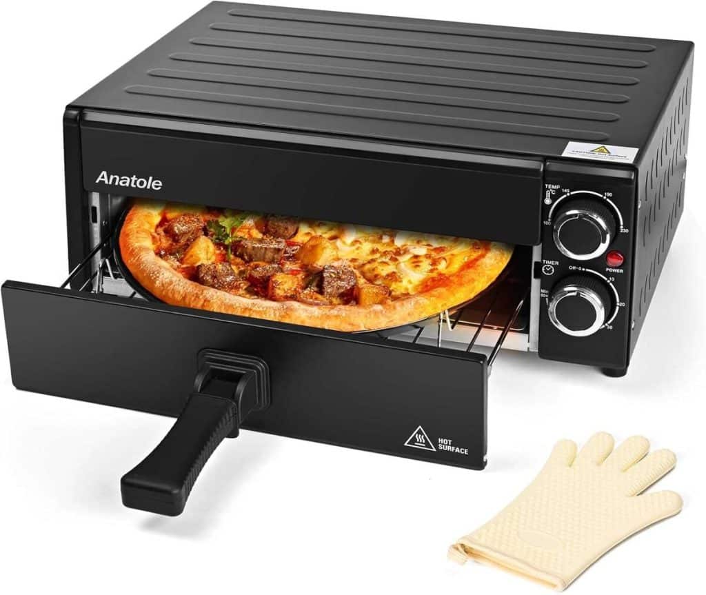Test du four à pizza électrique Anatole 1800W : puissance et polyvalence