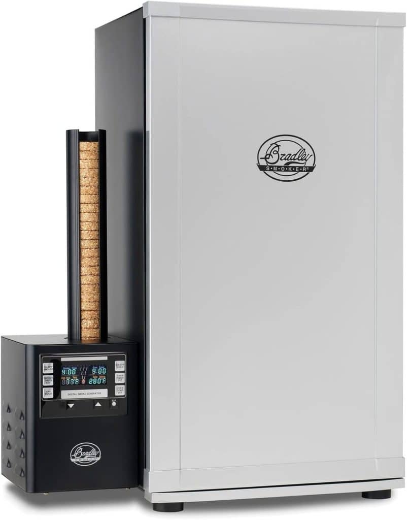 Test du fumoir numérique Bradley Smoker 4 Rack Argent