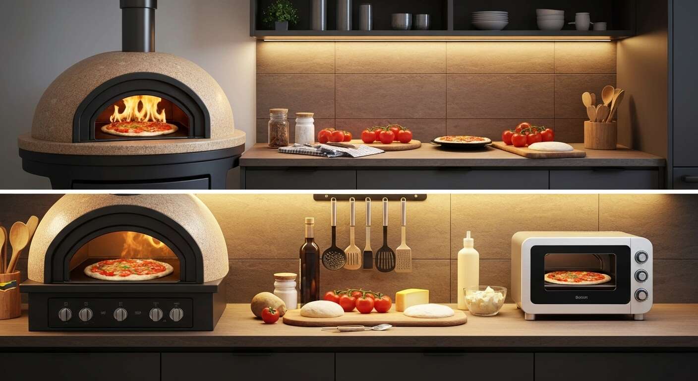 Les diff&eacute;rents types de fours &agrave; pizza