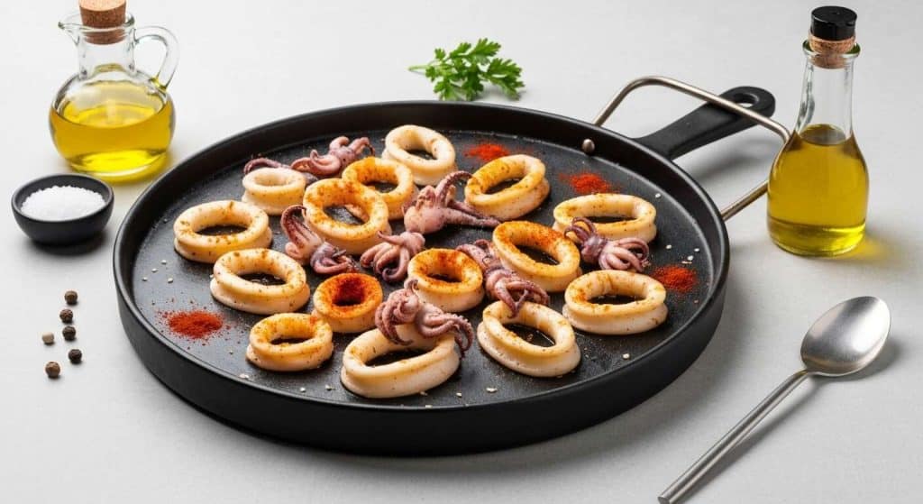 Secrets de la cuisson parfaite des calamars à la plancha