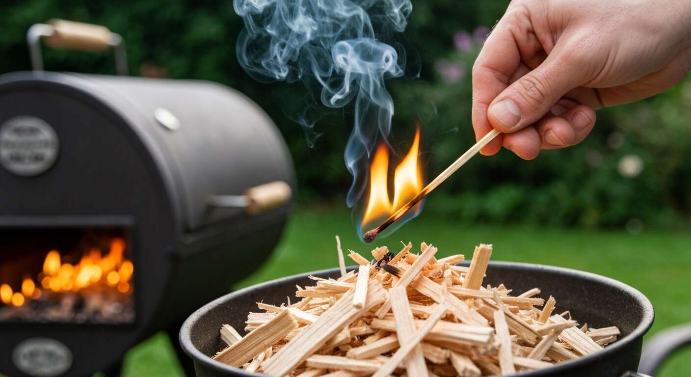 Comment allumer de la sciure de bois pour fumage à froid ?