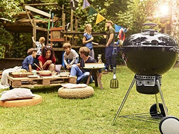 Weber 14510004 Master-Touch GBS Barbecue à Charbon Gris Fumé Diamètre 57 cm