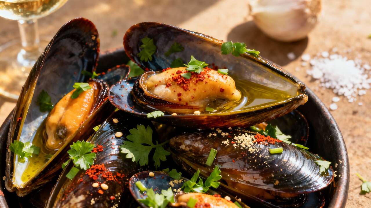 Moules à la Plancha : saveurs Basques au Barbecue