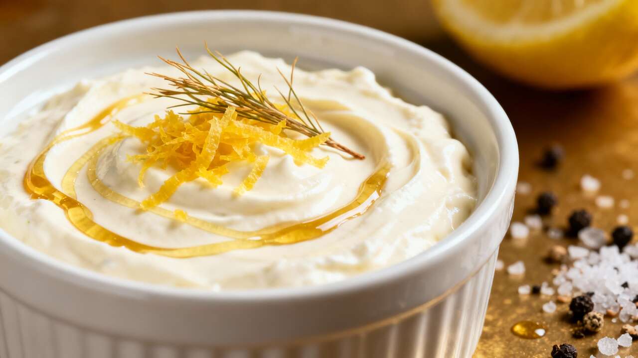 Crème Citron à la Ciboulette : recette Savoureuse pour Barbecue