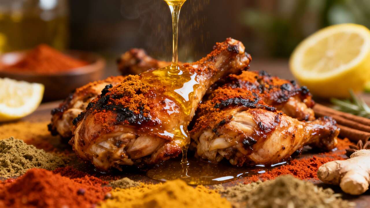 Poulet à la Marocaine au Barbecue : recette Savoureuse