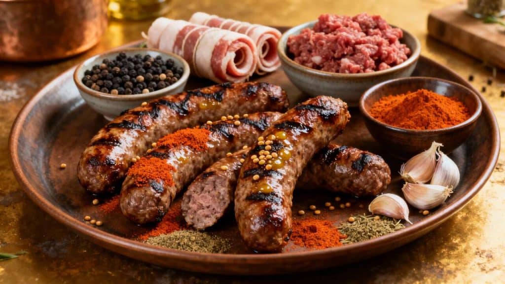 Saucisses de bœuf maison : création artisanale pour le barbecue
