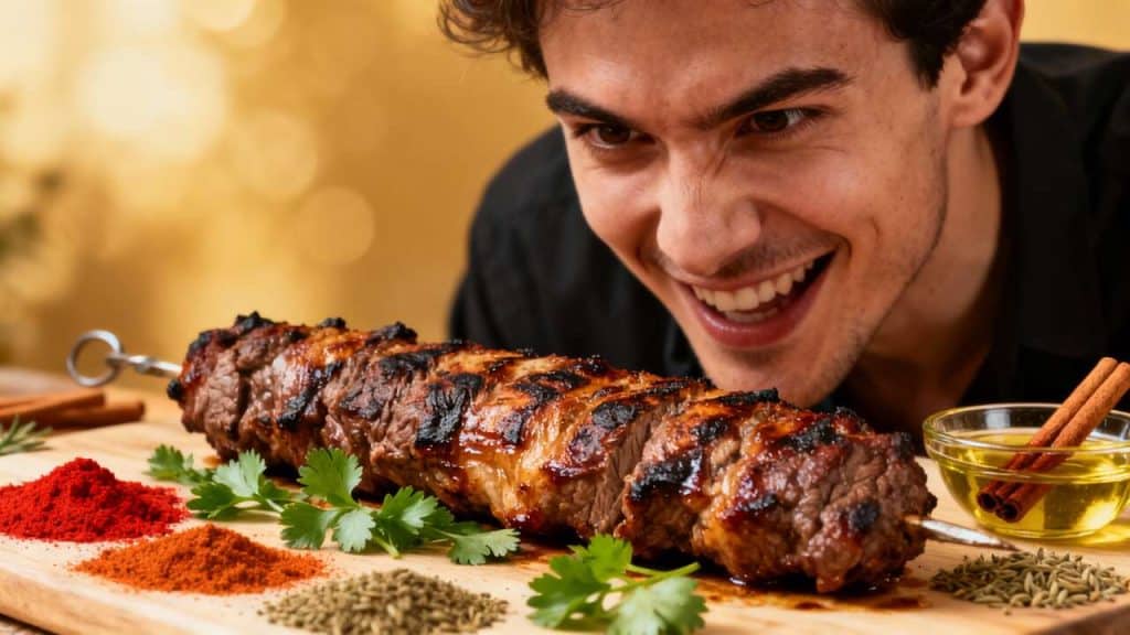 Kebab de bœuf épicé : le plaisir d’un barbecue oriental