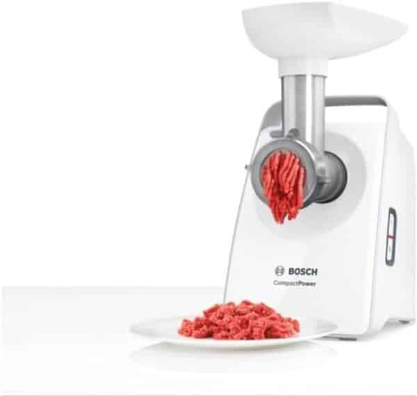Bosch Electroménager MFW3520W Hachoir à viande, 1500 W Blanc [Classe énergétique B]