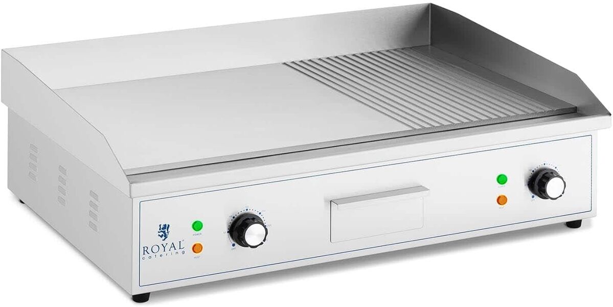 Test : plancha électrique Royal Catering RCPG51-M, 4 400 W