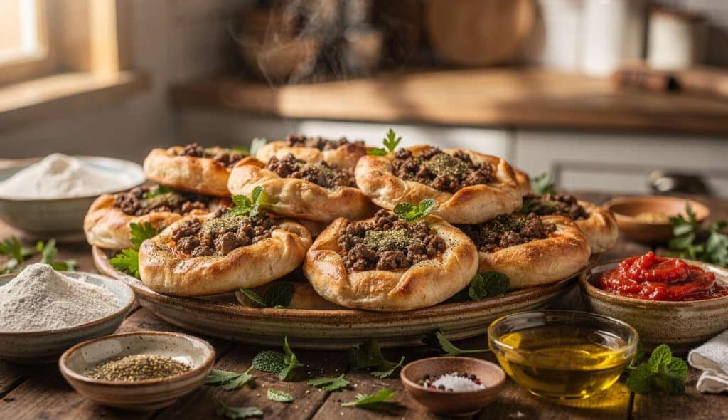 Sfihas : petites pizzas libanaises maison