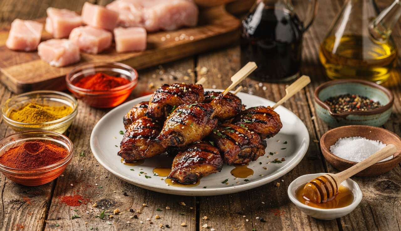 Recette de sucettes de poulet au barbecue