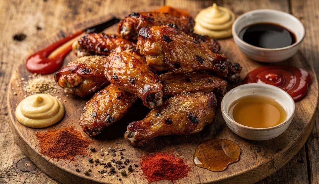 Ailes et Pilons de Poulet : recette Sauce Barbecue à l'Érable