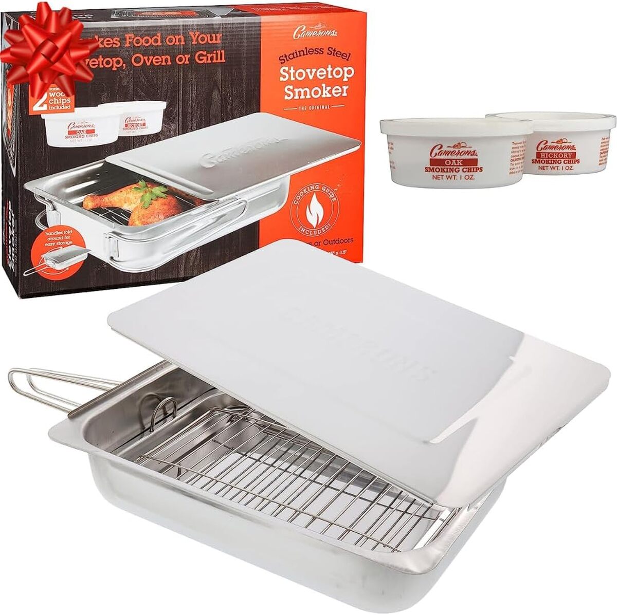 Test du fumoir Camerons Original en acier inoxydable