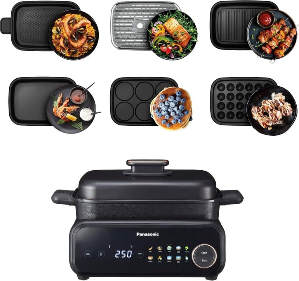 Test du multicuiseur Panasonic NF-GM600 : polyvalence et puissance à 1400W