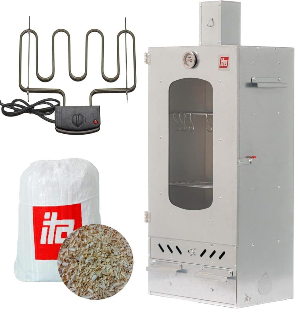 Test ITA Fumoir 7012 : kit chauffant acier 3 étages