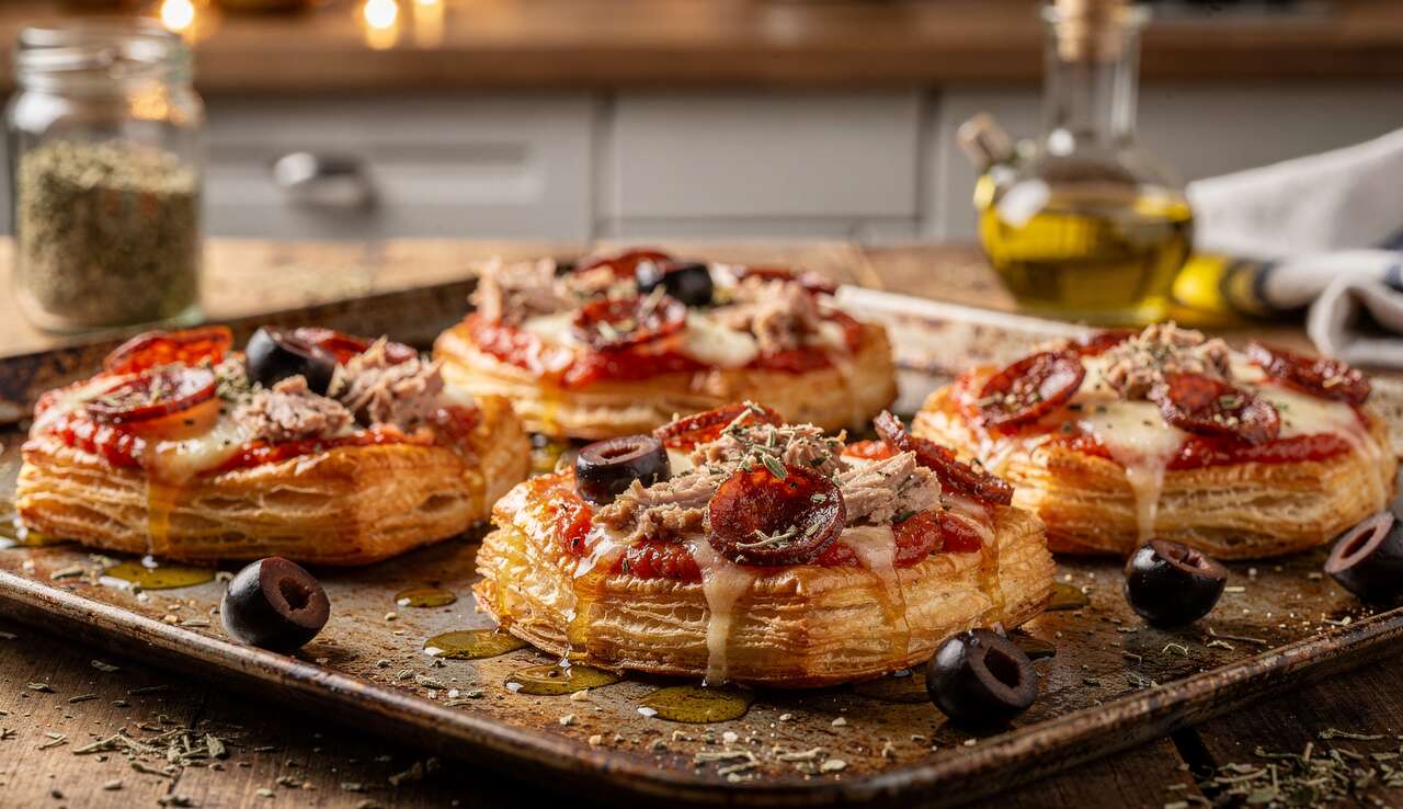 Tartelettes Renversées Façon Pizza : recette Gourmande